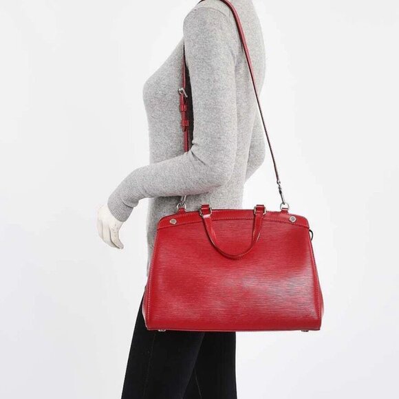 Louis Vuitton Carmine Epi Leather Brea MM Bag - Picture 3 of 12